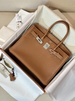 Home Hermès Birkin 30 Gold Togo Gold Hardware