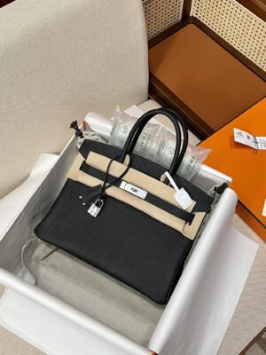 Home Hermès Birkin 30 Noir Togo Palladium Hardware