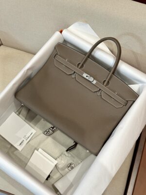 Home Hermès Birkin 40 Etoupe Togo Palladium Hardware