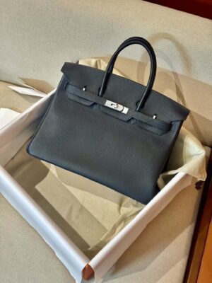 Home Hermès Birkin 35 Noir Togo Palladium Hardware